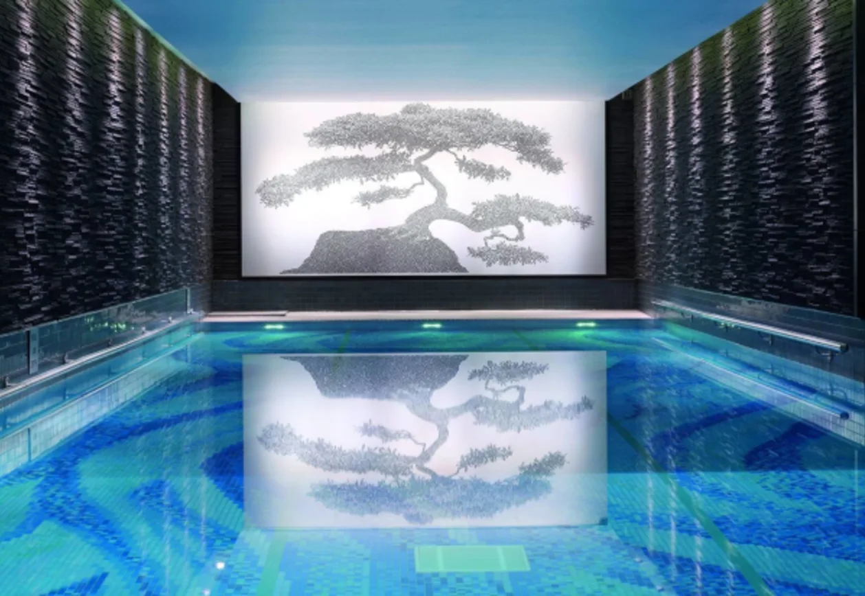 Swimming pool at The Langham, London